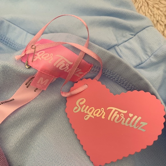 New Sugar Thrillz Skate Disco Romper - Picture 7 of 7